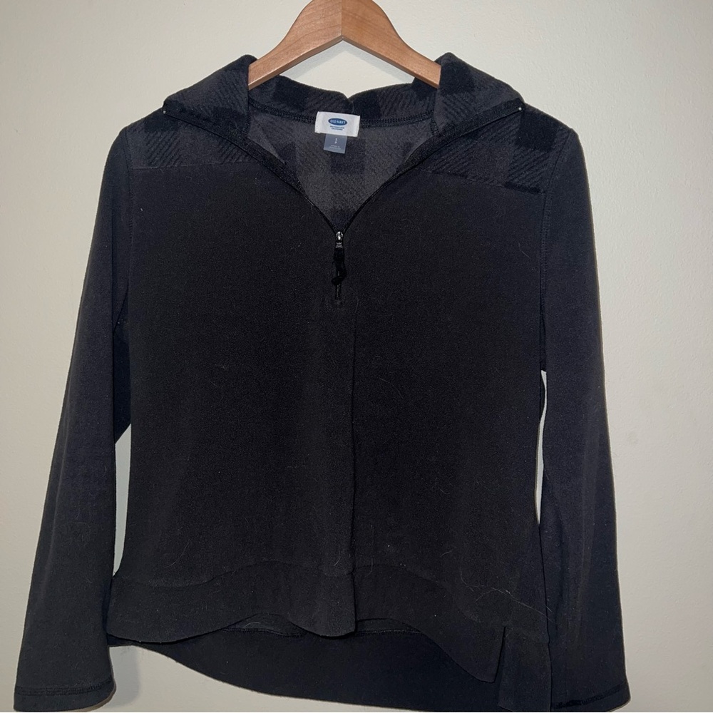 Old Navy Black Zip-Up Hoodie